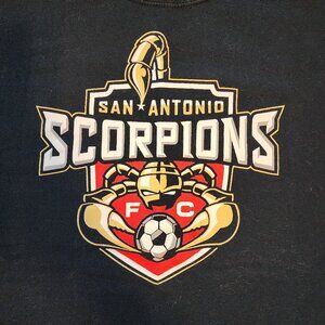 San Antonio Scorpions - NASL - T-Shirt - Size Medium - Gildan  Primary logo